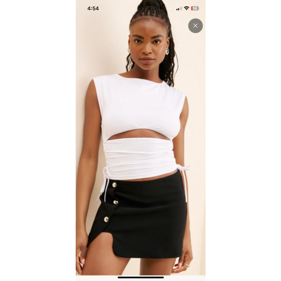 Amanda Uprichard Puzzle Mini Skort- SM - Picture 1 of 4